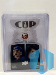 2019-20 Upper Deck Cup Components Bryan Trottier Clark Gillies #CCP-TG